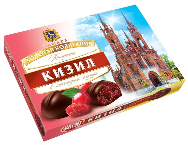 №2 КФ МИР Кизил в шоколадной глазури 160г в Артеме